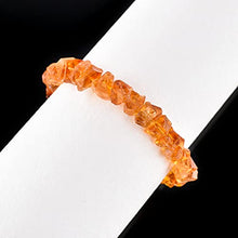 Load image into Gallery viewer, InfinityGemsArt Raw Madeira Citrine Bracelet for Women, Birthstone, Natural Gemstone Rough, Dainty Handmade Jewelry, Chakra Energy Healing Crystals, 925 Sterling Silver Chain 8 inch
