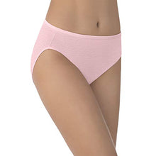 Load image into Gallery viewer, Vanity Fair Women's Illumination Hi Cut Panties (Regular &amp; Plus Size), Bubbly, 6
