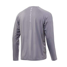 Load image into Gallery viewer, Huk Men's Pursuit Vented Long Sleeve 30 UPF Fishing Shirt, Sharkskin, X-Large
