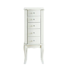 Load image into Gallery viewer, Powell Furniture Jewelry Armoire, White
