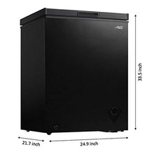 Load image into Gallery viewer, 5 cu ft Chest Freezer for Your House, Garage, Basement, Apartment, Kitchen, Cabin, Lake House, Timeshare, or Business
