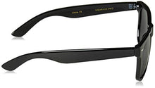 Load image into Gallery viewer, WearMe Pro - Premium Black Classic Horn Rimmed Square 80's Retro Sunglasses For Men Women
