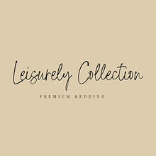 Load image into Gallery viewer, LEISURELY COLLECTION All Season 100% Cotton Quilted Comforter Soft Breathable Fluffy (Miami Blue, Full/Queen)
