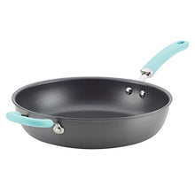Load image into Gallery viewer, Rachael Ray Create Delicious Deep Hard Anodized Nonstick Frying Pan / Fry Pan / Hard Anodized Skillet - 12.5 Inch, Gray
