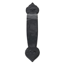 Load image into Gallery viewer, Household Essentials Hinge IT Premium Carriage House Handle &amp; Hinge 6 pc. Black Garage Door Magnet
