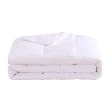 Load image into Gallery viewer, Royal Hotel Comforter White Down Alternative - King Quilted Duvet Insert - Hypoallergenic All-Season Comforter with Corner Tabs - Hotel Down Alternative Plush Fill - Oversized King
