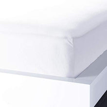 Load image into Gallery viewer, NTBAY Microfiber Queen Fitted Sheet, Wrinkle, Fade, Stain Resistant Deep Pocket Bed Sheet, White
