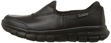 Load image into Gallery viewer, Skechers for Work Women's Sure Track Slip Resistant Shoe, Black, 8.5 M US
