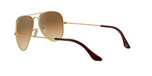 Load image into Gallery viewer, Ray-Ban Aviator Classic, Gold/ Crystal Brown Gradient, 58 mm
