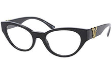 Load image into Gallery viewer, Versace VIRTUS VE 3282 BLACK 53/19/140 women Eyewear Frame
