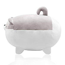 Load image into Gallery viewer, Auspicious beginning Stuffed Animal Shiba Inu Plush Toy Anime Corgi Kawaii Plush Dog Soft Pillow, Plush Toy Gifts for Boys Girls(Gray, 15.7")
