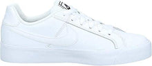 Load image into Gallery viewer, Nike Women's Court Royale AC Sneaker, White/White-Black, 8 Regular US
