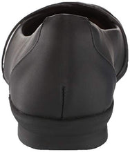 Load image into Gallery viewer, Clarks Women's Sara Clover Ballet Flat, Black Leather, 7.5
