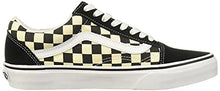 Load image into Gallery viewer, Vans Unisex Old Skool Classic Skate Shoes, (Primary Checkered) Black/White, 9.5 Women/8 Men
