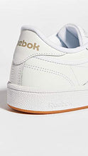 Load image into Gallery viewer, Reebok Women Club C 85 Sneaker, White/Light Grey/Gum, 6
