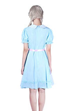 Load image into Gallery viewer, ROLECOS The Grady Twins Costume Blue Creepy Sister Scary Doll Lolita Dress Halloween Party XXL BlueA
