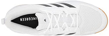 Load image into Gallery viewer, adidas Women's Ligra 7 Track and Field Shoe, White/Black/White, 12
