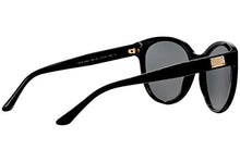 Load image into Gallery viewer, Versace Women's VE4282 VE/4282 GB1/87 Black/Gold Fashion Cat Eye Sunglasses 57mm
