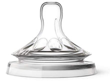 Load image into Gallery viewer, Philips Avent Natural Baby Bottle Nipple, Variflow Nipple 3M+, 4pk, SCF655/43
