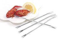 Load image into Gallery viewer, Norpro Stainless Steel Seafood Forks 6.75" | 4-Count per Pack | 1-Pack
