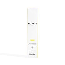 Load image into Gallery viewer, Honest Beauty Beauty Sleep Resurfacing Serum with 5 AHAs + Hyaluronic Acid | VEGAN | Paraben Free, Synthetic Fragrance Free, Dermatologist Tested &amp; Cruelty Free | 1 fl. oz.
