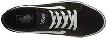 Load image into Gallery viewer, Vans Men's Filmore Decon Sneaker, Suede Canvas Blk White, 11
