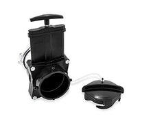 Load image into Gallery viewer, Camco Ready to Use Gate Valve with Built-in Clear Adapter | Fits All 3-inch Sewer Fittings | Ready to Use Construction (39053)
