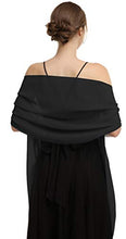 Load image into Gallery viewer, Shawls Scarves Wraps For Dresses Soft Chiffon Scarf Wedding Stole For women (Green, Length(79") Width(19"))
