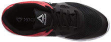 Load image into Gallery viewer, Reebok Baby-Boy's Rush Runner Running Shoe, Black/Red/Silver, 4.5 M US Toddler
