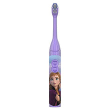 Load image into Gallery viewer, Oral-B Kids Battery Powered Electric Toothbrush Featuring Disney's Frozen for Children and Toddlers age 3+, Soft 1ct (Characters May Vary)
