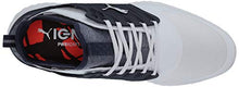 Load image into Gallery viewer, Puma Golf Men's Ignite Pwradapt Caged Golf Shoe, Puma White-Puma Silver-Peacoat, 10.5 M US
