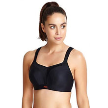 Load image into Gallery viewer, Panache Womens Underwired Sports Bra, Black, 34DD
