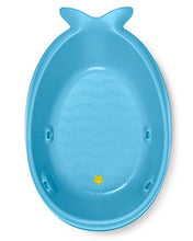 Load image into Gallery viewer, Skip Hop Baby Bath Tub, 3-Stage Smart Sling Tub, Moby, Blue
