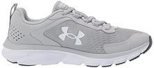 Load image into Gallery viewer, Under Armour Men's Charged Assert 9 Running Shoe, Mod Gray (101)/White, 8
