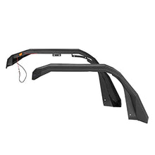 Load image into Gallery viewer, Hooke Road JL/JT Rugged Front Fender Flares for 2018-2023 Jeep Wrangler JL &amp; Gladiator JT (2PCS Flat Steel Fenders)
