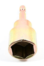 Load image into Gallery viewer, Camco RV Leveling Scissor Jack Socket Drill Adapter With 1/4" Quick Connect Shank, Works With All 3/4" Hex Drive Jacks - 48865
