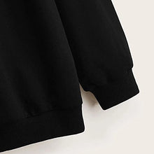 Load image into Gallery viewer, Hemlock Teen Girls Sweatshirts Crewneck Long Sleeve Tops Letter Print Sweatshirt Pullover Juniors Back to Sschool Tops
