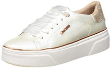 Load image into Gallery viewer, Dockers by Gerli Women's Low-Top Sneakers, White Rose Gold, 6.5
