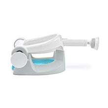 Load image into Gallery viewer, Summer My Bath Seat Soft Support (Aqua ) – Contoured Bath Seat for Children Transitioning to the Adult Bathtub – Features Drain Holes, Sure &amp; Secure Suction Cups, and Spacious Open-Side Design
