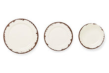 Load image into Gallery viewer, Fox Run Melamine Dinnerware Set, 12-Pieces, Multicolor
