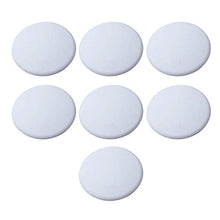 Load image into Gallery viewer, Strongest Wall Door Handle Stopper Set. 7 Pieces of White Silicone Door Knob 1.57", Round Wall Shield Cushion. Wall Protector for Door Handle. Guard Door Bumper Wall Protector Rubber. Self Adhesive
