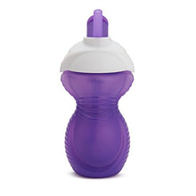 Load image into Gallery viewer, Munchkin Click Lock Flip Straw Cup, Pink/Purple, 9 Ounce, 2 Count
