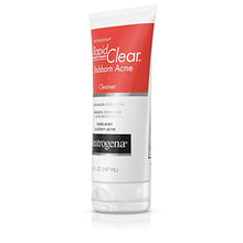 Load image into Gallery viewer, Neutrogena Rapid Clear Stubborn Acne Face Wash with 10% Benzoyl Peroxide Acne Treatment Medicine, Daily Facial Cleanser to Reduce Size and Redness of Acne, Benzoyl Peroxide Acne Face Wash, 5 Fl Oz
