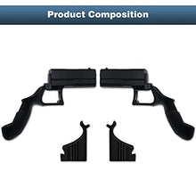 Load image into Gallery viewer, NexiGo VR Pistol Grip for Oculus Quest 2 Controllers, Game Gun Accessories Compatible with Pistol Whip VR Game, Enhanced FPS Gaming Experience, Black
