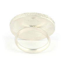 Load image into Gallery viewer, Indonesian Moss Agate and solid Sterling Silver Ring oval shape and green color size 7.5
