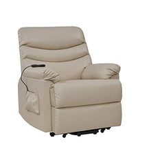 Load image into Gallery viewer, Domesis Olathe - Renu Leather Power Recline and Lift Chair, Cream
