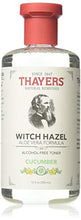 Load image into Gallery viewer, Thayers Witch Hazel Toner With Aloe Vera Formula Alcohol-Free Cucumber - 12 Oz, Pack of 3
