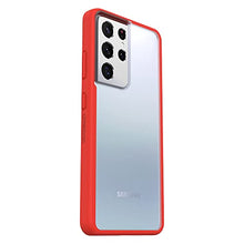 Load image into Gallery viewer, OTTERBOX PREFIX SERIES Case for Galaxy S21 Ultra 5G (ONLY - DOES NOT FIT non-Plus or Plus sizes) - POWER RED (CLEAR/CHERRY TOMATO)
