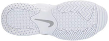 Load image into Gallery viewer, Nike Women's Court Lite 2 Tennis Shoe, White/Metallic Silver-White, 8.5 Regular US
