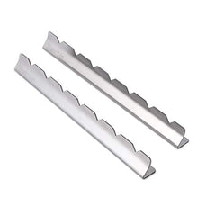 Load image into Gallery viewer, Begatter Skewers Holder, Stainless Steel Shish Kabob Rack for Grill, 14.8" Long Barbecue BBQ Skewers Rack
